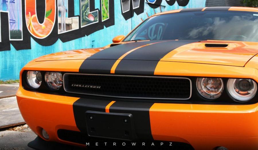 Детали экстерьера Dodge Challenger SRT8 by MetroWrapz 2018 года  (фото 7 из 9)
